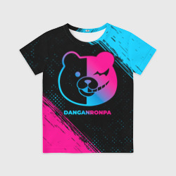Детская футболка 3D Danganronpa - neon gradient