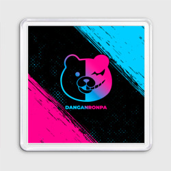 Магнит 55*55 Danganronpa - neon gradient