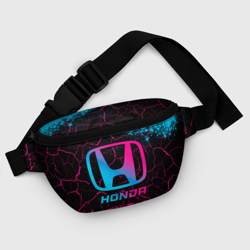 Поясная сумка 3D Honda - neon gradient - фото 6