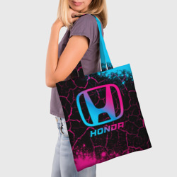 Шоппер 3D Honda - neon gradient - фото 2