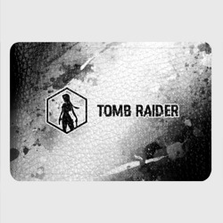 Картхолдер с принтом Tomb Raider glitch на светлом фоне: надпись и символ - фото 2