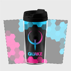 Термокружка-непроливайка Quake - neon gradient - фото 2