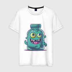 Мужская футболка хлопок Monster in Bottle: Fangsley