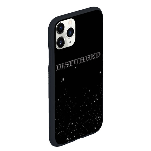 Чехол для iPhone 11 Pro Max матовый с принтом Disturbed stars, вид сбоку #3