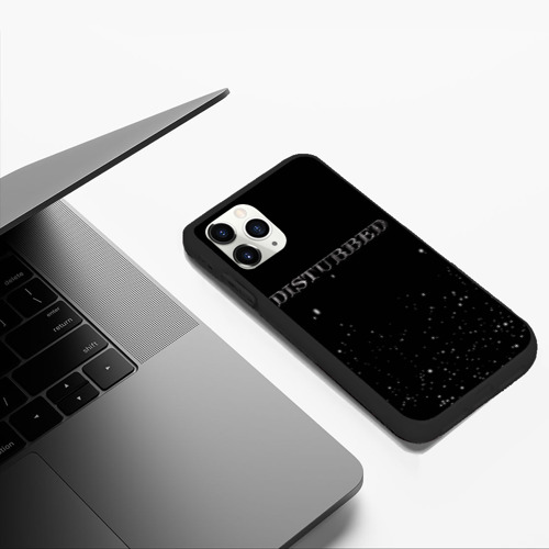Чехол для iPhone 11 Pro Max матовый с принтом Disturbed stars, фото #5