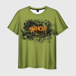Мужская футболка 3D Абстрактный фон dancer танцор