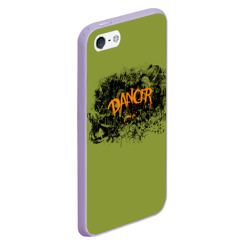 Чехол для iPhone 5/5S матовый Абстрактный фон dancer танцор - фото 2