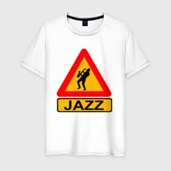 Стиль джаз – Мужская футболка хлопок с принтом купить со скидкой в -20%