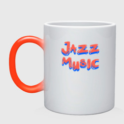 Кружка хамелеон Music jazz