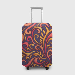 Чехол для чемодана 3D Абстрактный цветочный узор