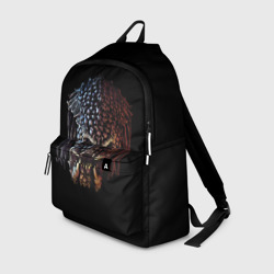 Predator - skull – Рюкзак 3D с принтом купить