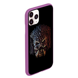 Чехол для iPhone 11 Pro Max матовый Predator - skull - фото 2