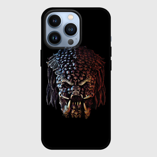 Чехол для iPhone 13 Pro Predator - skull, цвет черный