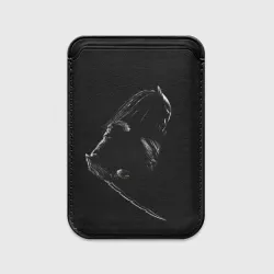 Картхолдер Magsafe магнитный Хищник на черном фоне