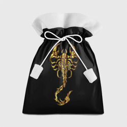 Подарочный 3D мешок Золотой скорпион