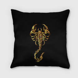 Подушка 3D Золотой скорпион