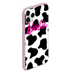 Чехол для iPhone 11 Pro матовый Коровий паттерн - Барби - фото 2