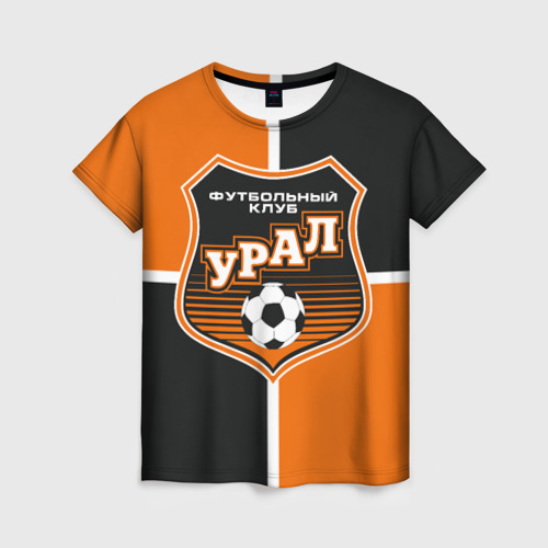 Женская футболка 3D Урал ФК, цвет 3D печать