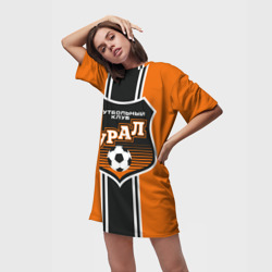 Платье-футболка 3D Урал футбольный клуб - фото 2