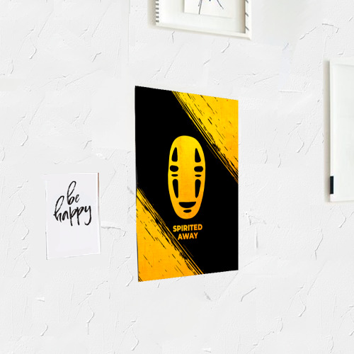 Постер Spirited Away - gold gradient - фото 3