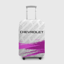 Чехол для чемодана 3D Chevrolet pro racing: символ сверху