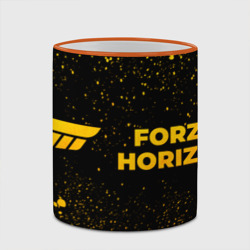 Кружка с полной запечаткой Forza Horizon - gold gradient: надпись и символ - фото 2