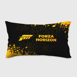 Подушка 3D антистресс Forza Horizon - gold gradient: надпись и символ