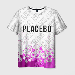 Мужская футболка 3D Placebo rock Legends: символ сверху