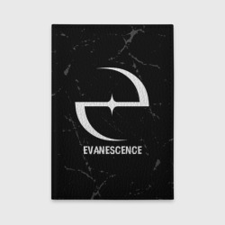 Обложка для автодокументов Evanescence glitch на темном фоне