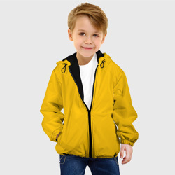 Детская куртка 3D Горчичный однотонный без рисунка - фото 2