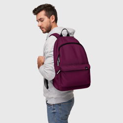 Рюкзак 3D Очень глубокий красно-пурпурный - фото 2