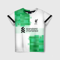 ФК Ливерпуль форма 23-24 гостевая – Детская футболка 3D с принтом купить со скидкой в -33%