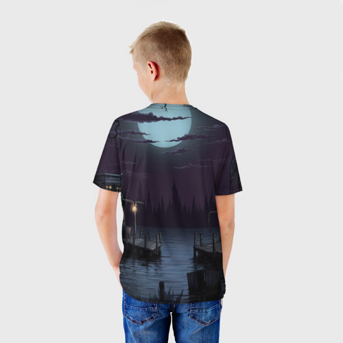 Детская футболка 3D Bonnie FNAF, цвет 3D печать - фото 4