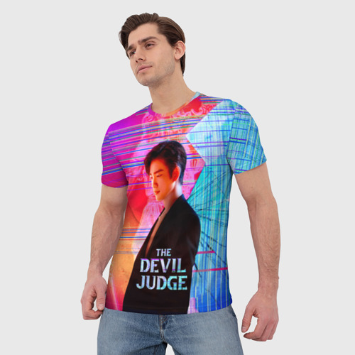 Мужская футболка 3D The Devil Judge: Kim Ga-On, цвет 3D печать - фото 3