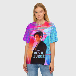Женская футболка oversize 3D The Devil Judge: Kim Ga-On - фото 2