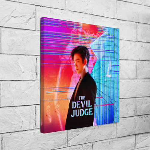 Холст квадратный The Devil Judge: Kim Ga-On, цвет 3D печать - фото 3