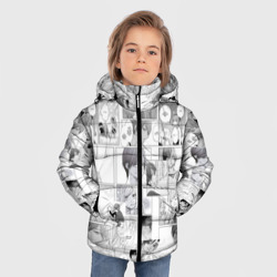 Зимняя куртка для мальчиков 3D Моя любовь 999 уровня к Ямаде - манга - фото 2