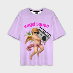 Мужская футболка oversize 3D Angel Squad