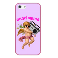 Чехол для iPhone 5/5S матовый Angel Squad