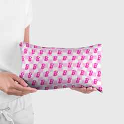 Подушка 3D антистресс Розовая шашка и Барби - фото 2