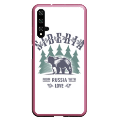 Чехол для Honor 20 Сибирь - из России с любовью и медведями