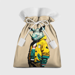 Подарочный 3D мешок Dude rhino - urban style