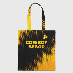 Шоппер 3D Cowboy Bebop - gold gradient: символ сверху
