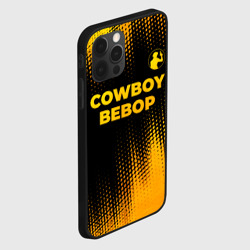 Чехол для iPhone 12 Pro Cowboy Bebop - gold gradient: символ сверху - фото 2