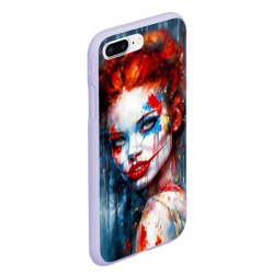 Чехол для iPhone 7Plus/8 Plus матовый Clown girl - фото 2