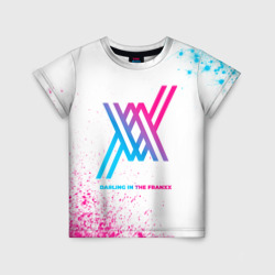 Darling in the Franxx neon gradient style – Детская футболка 3D с принтом купить со скидкой в -33%