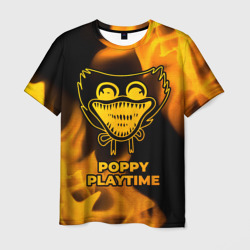 Poppy Playtime - gold gradient – Мужская футболка 3D с принтом купить со скидкой в -26%