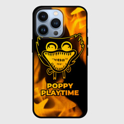 Чехол для iPhone 13 Pro Poppy Playtime - gold gradient