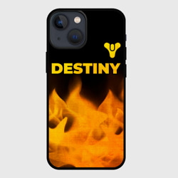 Чехол для iPhone 13 mini Destiny - gold gradient: символ сверху