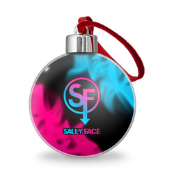 Ёлочный шар Sally Face - neon gradient